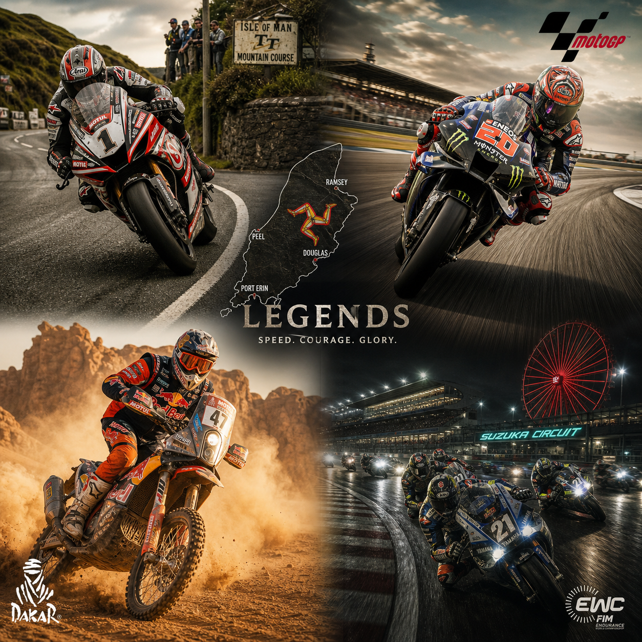 Legendary Motorcycle Races and Their Untold Stories
