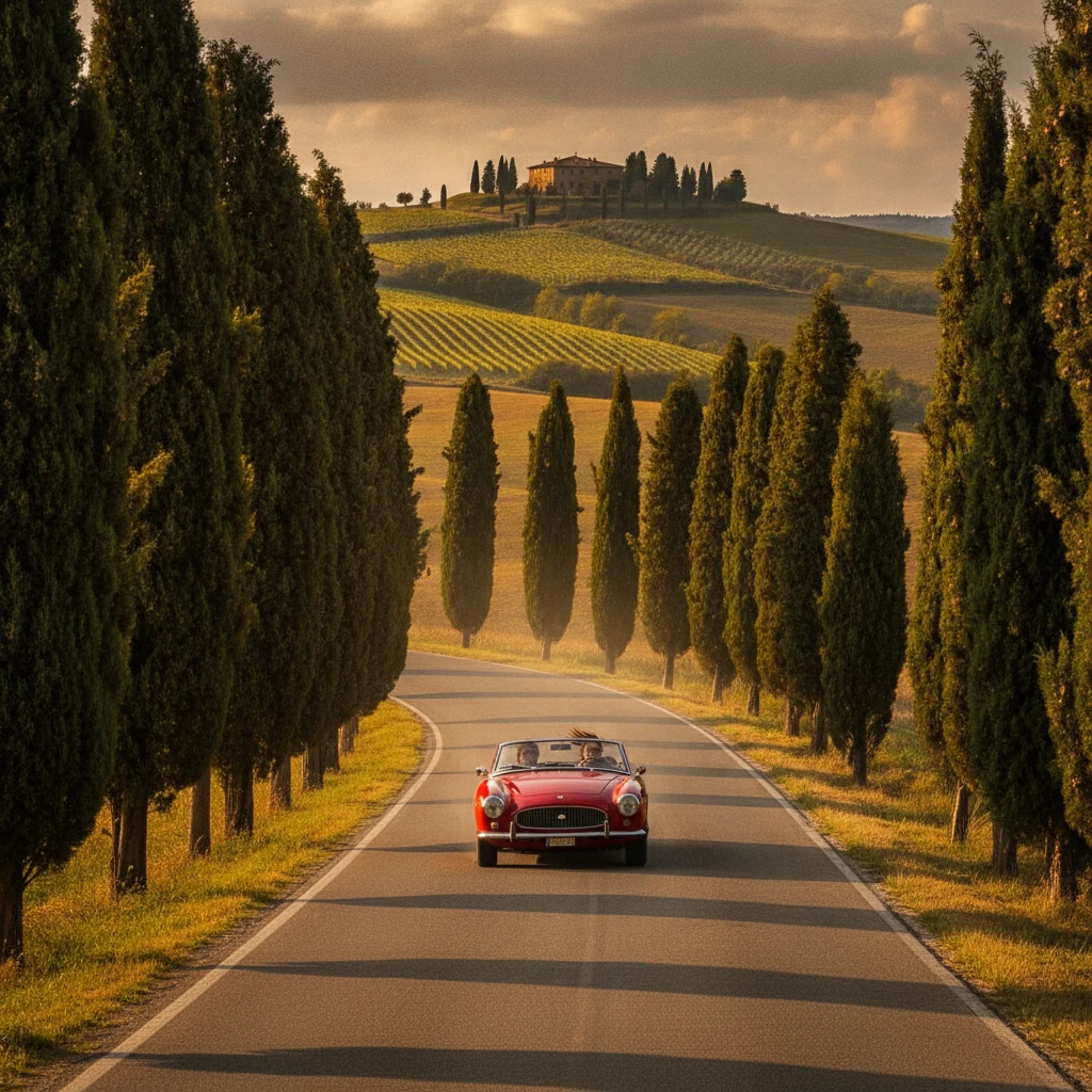 Driving the Tuscan Dream: A 2026 Guide to Exploring Florence's Countryside and Scenic Routes with a Sports Car Rental in Florence